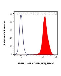 Anti-Human CD42b (AK2) Mouse IgG2a Recombinant Antibody proteintech 65588-1-MR